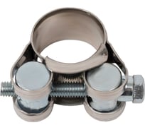 Хомут силовой шарнирный D17-19мм, нерж.сталь Gigant 123983