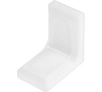 Уголок с декоративной накладкой TUNDRA 26х26, белый, 1 шт. 5299366