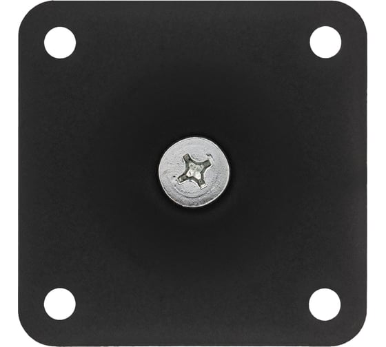 Ножка Tech-Krep металл.круглая, регулир, D50х100 мм, хром (4шт) - пакет /Zitar 155968