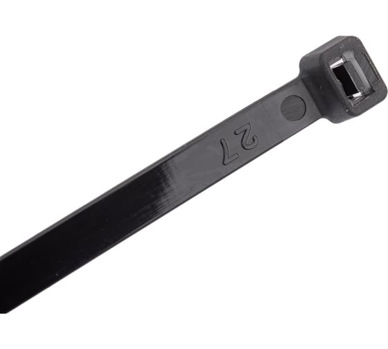 Нейлоновые стяжки FORTISFLEX НСС EasyFix 8х300 черный, 100 шт. 85708