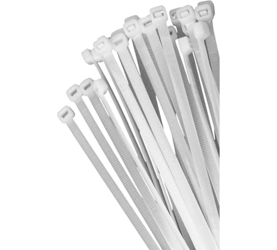 Хомут нейлоновый 9x650мм 25шт, белый DORI 51668 1