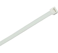 Хомут-стяжка для кабеля IEK ITK 2,5х100 мм, нейлон, белый, 100 шт. HKW-W25-L100