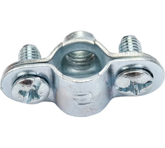 Скоба IEK металл., двухкомпон. d10-11 мм 100 шт CMA12-10-100