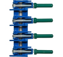 Хомут ремонтный нержавеющий с чугунным замком RUTEMPO Ду 80 (98-108) L=300 РА-0120701