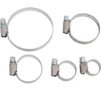 Набор червячных хомутов Крепсталь 20 шт. ND004