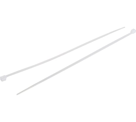 Нейлоновая хомут-стяжка Gigant 2,5х160 белый, 100 шт G/1/13