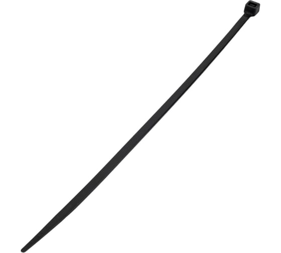 Нейлоновая хомут-стяжка Gigant 4,5х200 черный, 100 шт G/1/7