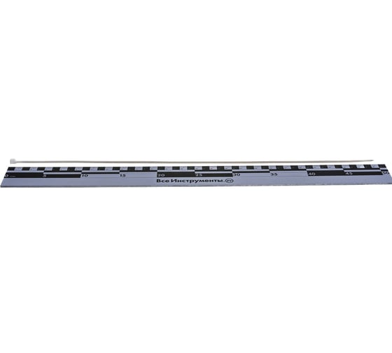 Хомут-стяжка ленточная Gigant 4,8*500 белый, 100 шт. G/1/22