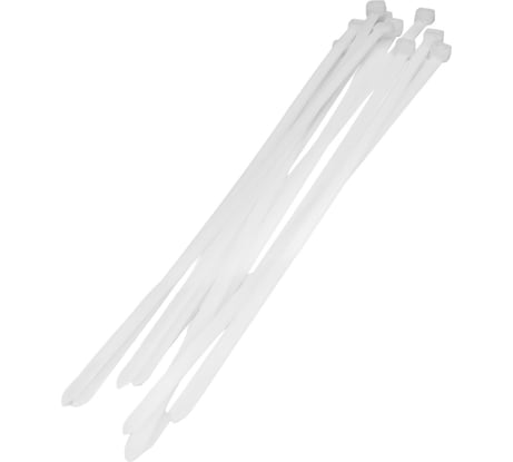 Хомут-стяжка ленточная Gigant 7,6*400 белый, 100 шт. G/1/23