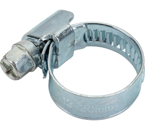 Червячный хомут оцинк Gigant 12-20 мм/9 W1, 25 шт G/1/26