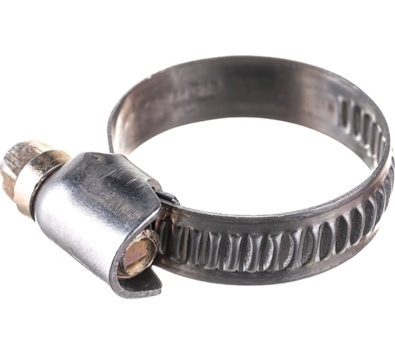 Червячный хомут нерж Gigant 16-27 мм/9 W2, 25 шт G/1/43