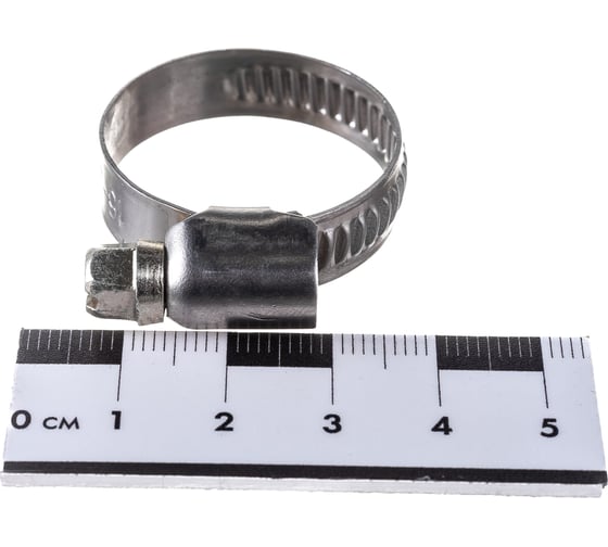 Червячный хомут нерж Gigant 16-27 мм/9 W2, 25 шт G/1/43