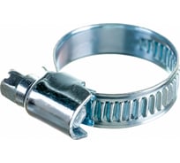 Червячный хомут оцинк Gigant 16-27 мм/9 W1, 25 шт G/1/29