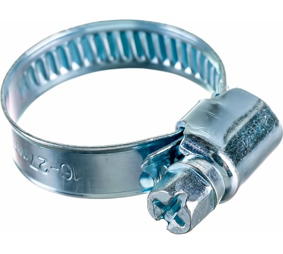 Червячный хомут оцинк Gigant 16-27 мм/9 W1, 25 шт G/1/29