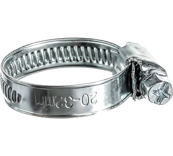 Червячный хомут оцинк Gigant 20-32 мм/9 W1, 25 шт G/1/30