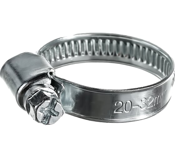 Червячный хомут оцинк Gigant 20-32 мм/9 W1, 25 шт G/1/30