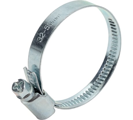 Червячный хомут оцинк Gigant 32-50 мм/9 W1, 25 шт G/1/33