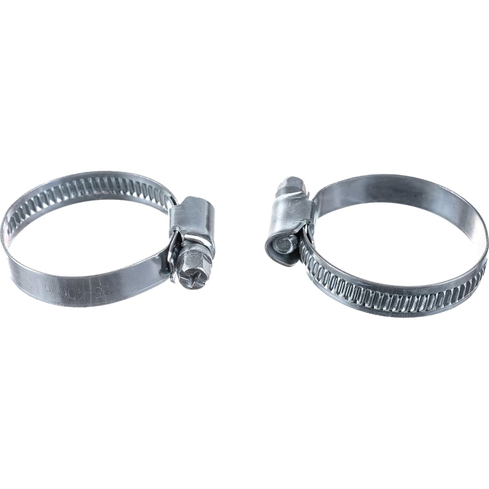 Червячный хомут оцинк Gigant 25-40 мм/9 W1, 25 шт G/1/31 - выгодная ...