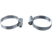 Червячный хомут оцинк Gigant 25-40 мм/9 W1, 25 шт G/1/31