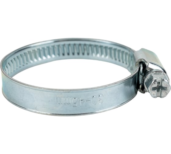 Червячный хомут оцинк Gigant 30-45 мм/9 W1, 25 шт G/1/32