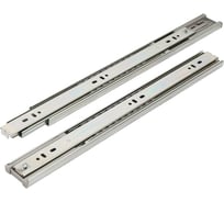 Направляющие шариковые с доводчиком StahlBuro (2 шт.) 45-400 /16/ хром 16337