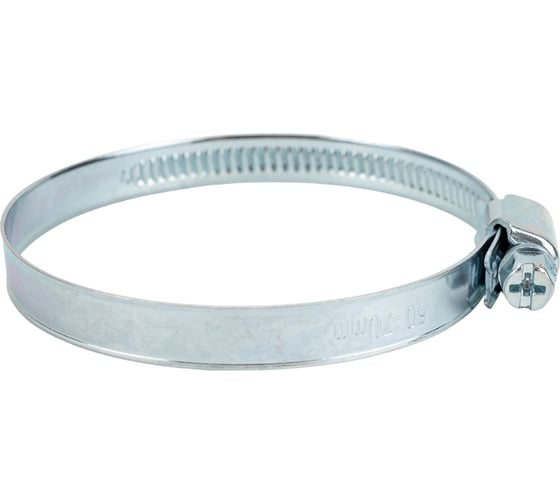 Червячный хомут оцинк Gigant 50-70 мм/9 W1, 25 шт G/1/35