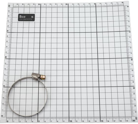 Червячный хомут нерж Gigant 40-60 мм/9 W2, 25 шт G/1/48