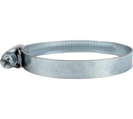 Червячный хомут оцинк Gigant 40-60 мм/9 W1, 25 шт G/1/34