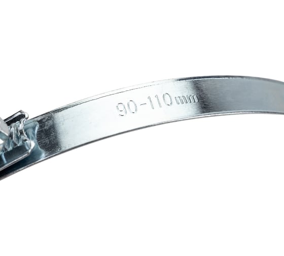 Червячный хомут оцинк Gigant 90-110 мм/9 W1, 25 шт G/1/37