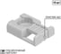Площадка под хомуты для прямого монтажа TDM ELECTRIC серая, упаковка 1500 штук SQ0516-0506 2