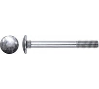 Болт мебeльный КВАДРА DIN603, 8x60, цинк, кop., 10 шт 603080602010