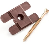 Крепеж КРЕП-КОМП ТЕРМО, с саморезом 3,5х55, ЦЖ, 100 шт. 10150002PA00WG02