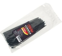 Пластмассовый ленточный хомут GARDE 3х200 мм, черный, 100 шт. BL3200