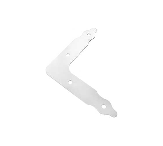 Уголок DOMART фигурный 250x250 белый 4620007781649 1