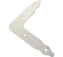 Уголок DOMART фигурный 250x250 белый антик 4620007781656