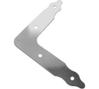 Уголок DOMART фигурный 250x250 хром 4620007781700