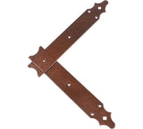 Уголок DOMART фигурный 300x300x50 медь антик 4660046009076