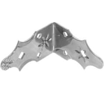 Уголок DOMART крепежный 90x90x50 /кованый/ черненое серебро серия Кострома 4660046005931