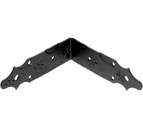 Уголок DOMART крепежный 170x170x50 /кованый/ черный серия Кострома 4660046006051