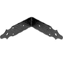 Уголок DOMART крепежный 170x170x50 /кованый/ черный серия Ярославль 4660046006037