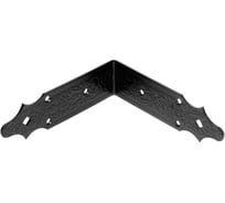 Уголок DOMART крепежный 170x170x50 /кованый/ черный серия Суздаль 4660046006013