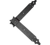 Уголок DOMART фигурный 300x300x50 /кованый/ черный серия Суздаль 4660046006518