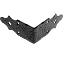 Уголок DOMART крепежный внешний 120x120x50 /кованый/ черный серия Ярославль 4660046006150