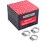 Хомут червячный MARSHALL 16-27 мм (оцинкованная сталь; кратность - 100 шт) MR4104 1