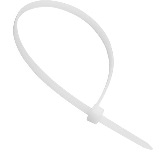 Нейлоновые стяжки Vell белые 4,8х300 мм, 100 шт {VLkss-4.8-300w} 1379628 1