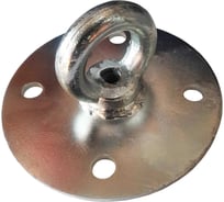 Потолочный кронштейн-подвес Левша круглый Ø120х4, цинк У5-2110.Ц