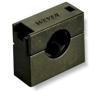 Крепеж для гофрированных труб - держатель с защелкой WEYER WQSC-AD15.8B WE2201200