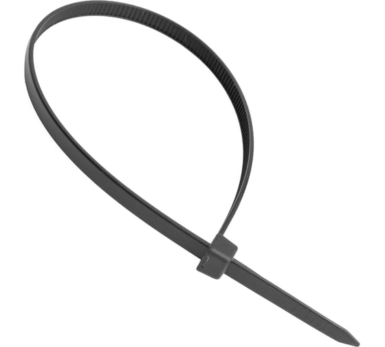 Нейлоновые стяжки Vell черные 4,8х300 мм, 100 шт {VLkss-4.8-300b} 1379629 1