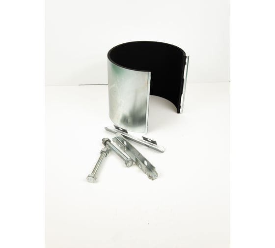 Ремонтный хомут ДТРД оцинк. краб 3-1/2" Дн 101-110, шир. 150 17009