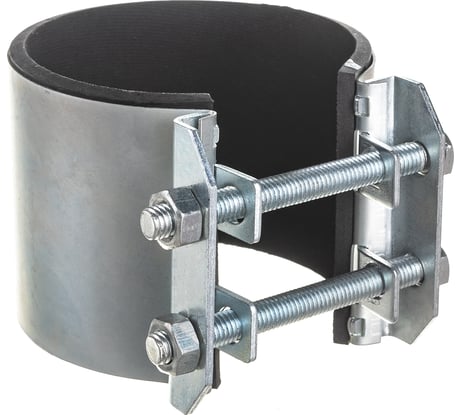 Ремонтный хомут ДТРД оцинк. краб 2-1/2" Ду 65, Дн 74-82, шир. 70 17007